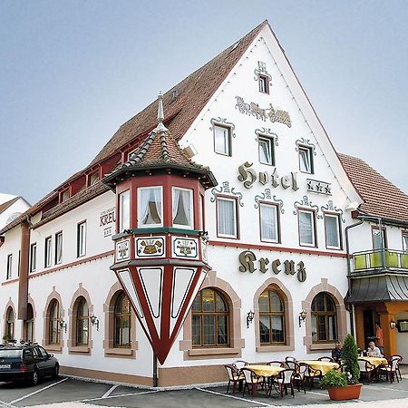 Hotel Kreuz Gaestehaus Und Lauchertbar Mit Terrasse Гаммертинген Экстерьер фото