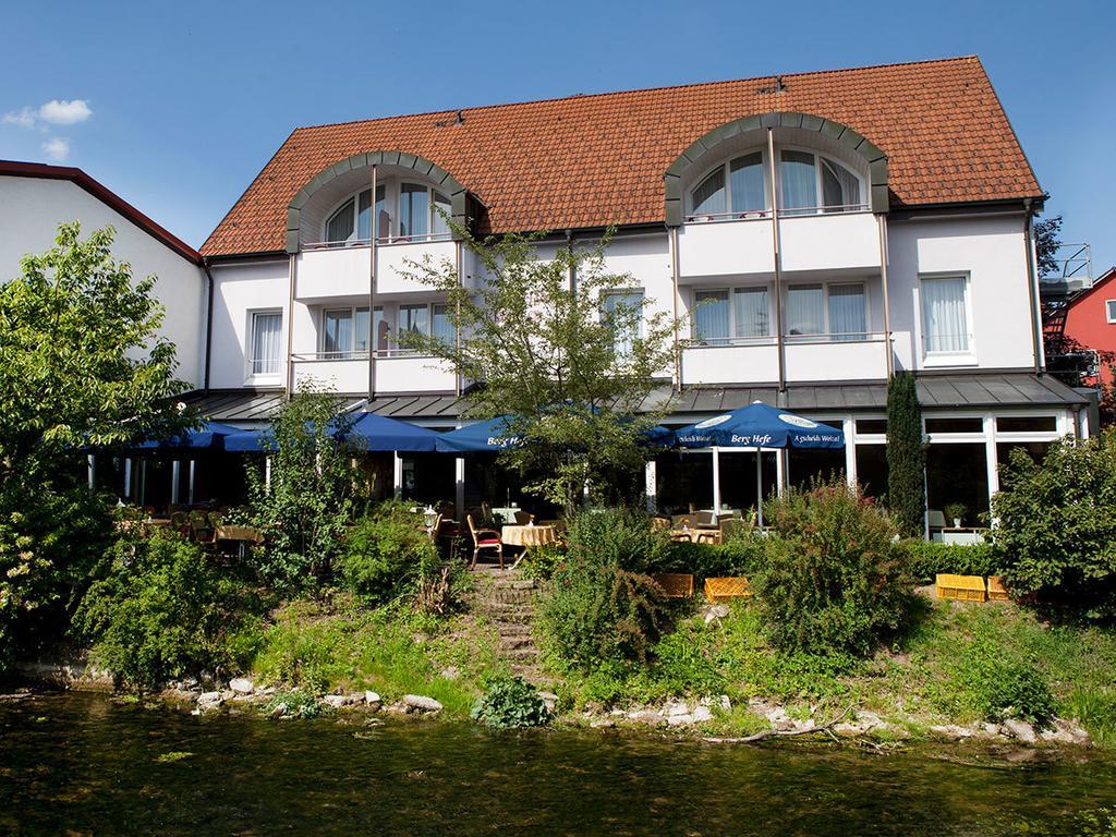 Hotel Kreuz Gaestehaus Und Lauchertbar Mit Terrasse Гаммертинген Экстерьер фото